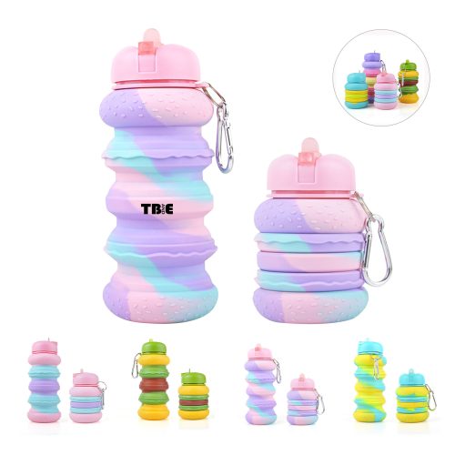 Portable Hamburger Collapsible Water Bottle
