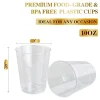 301028847 10Oz Cylinder Clear Hard Plastic Cups