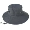 Wide Brim Bucket Hat