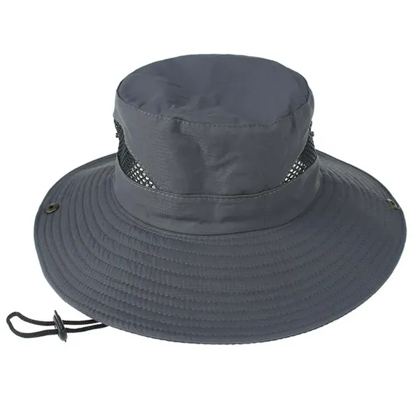 Wide Brim Bucket Hat