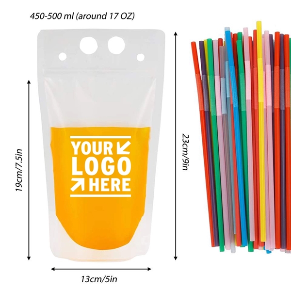302005972 Drink Pouch With Straw