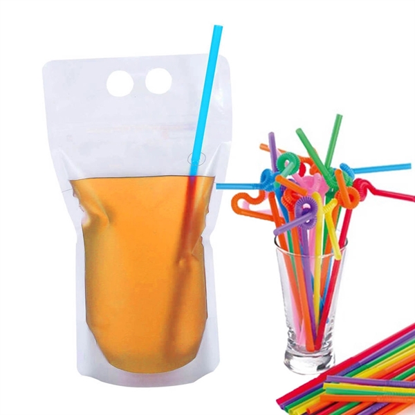 302005982 Drink Pouch With Straw