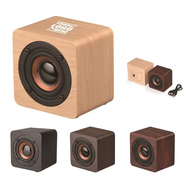 Wooden Mini Wireless Bluetooth Speakers