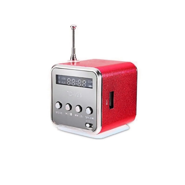 Mini Digital Music Radio Audio Stereo Player Speaker