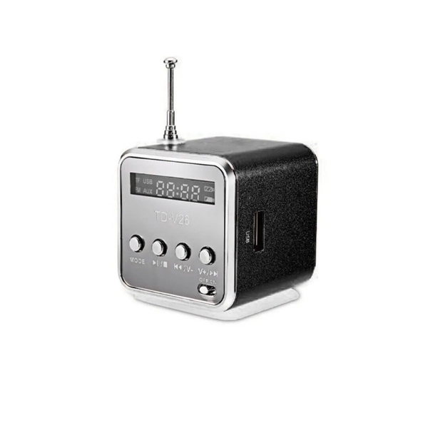 Mini Digital Music Radio Audio Stereo Player Speaker