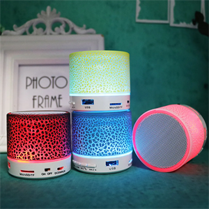 LED Light Luminous Mini Bluetooth Speaker Dancing Lights