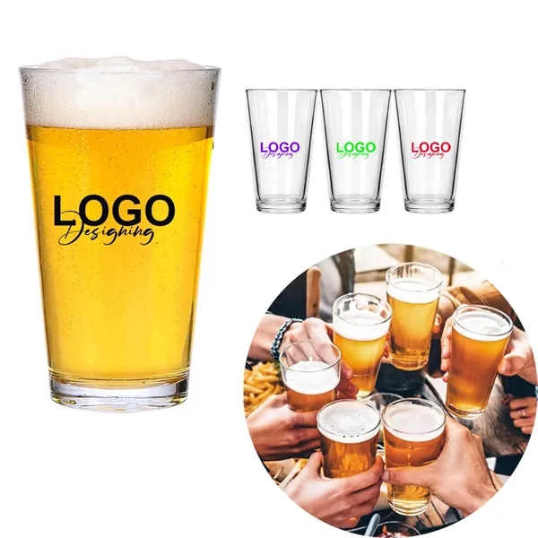 16 oz Pint Beer Glasses
