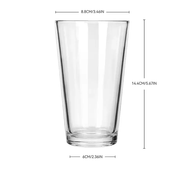 16 oz Pint Beer Glasses