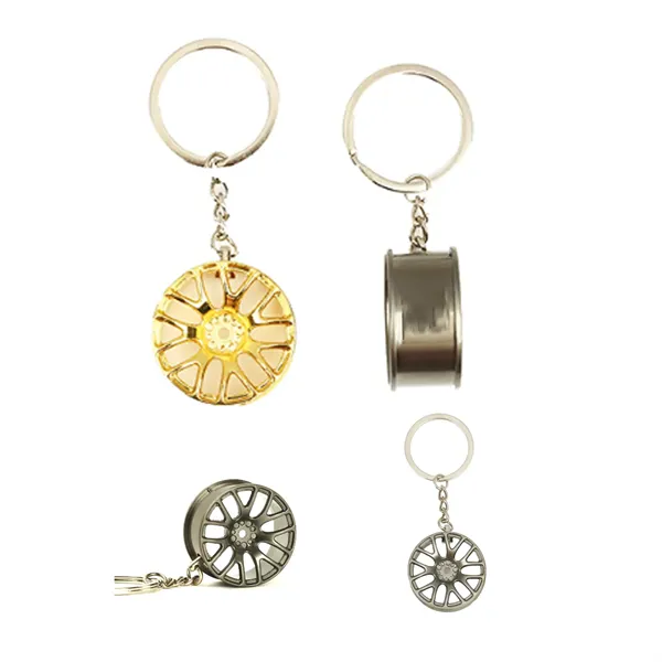 1 Creative Auto Part Model Gear Box Metal Keychain