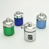 Portable Waterproof Aluminum Pill Case with Keychain