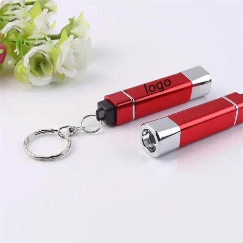 Aluminum Mini LED Keychains