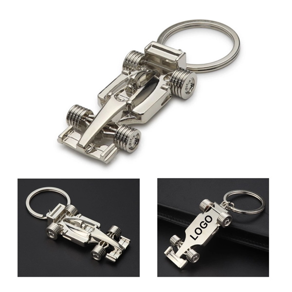 Racing Car Keychain