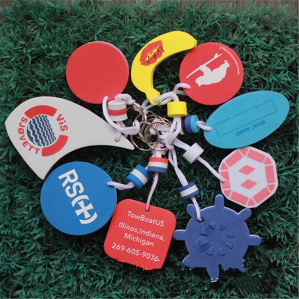 EVA Foam Floating Keychain