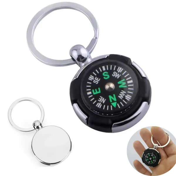 Compass Keychain