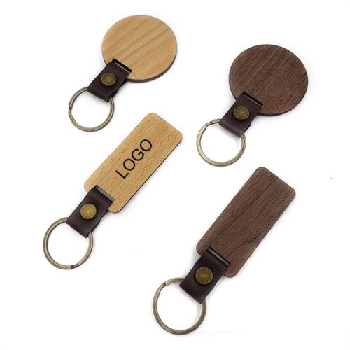 Exquisite Wooden Key Chain