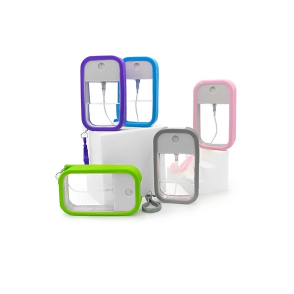 Travel Bottle Keychain Holders