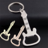 Metal Guitar Shape Key Chain Music Bar River Party