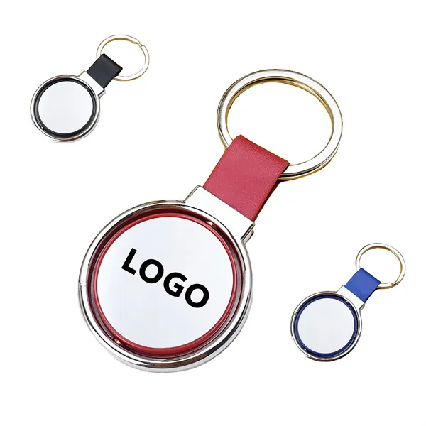 Spinning Medal Keychain