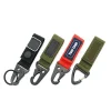 Carabiner Clip with Nylon Webbing for Hiking Backpack