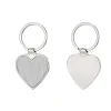 Double Side Custom Heart Shaped Keychain