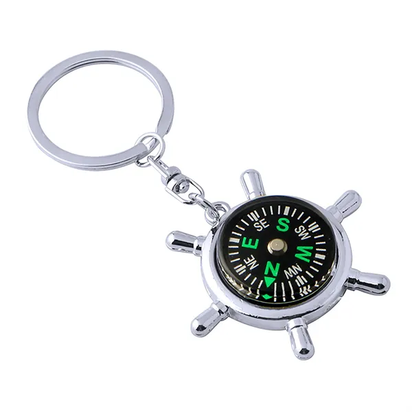 Creative Compass Keychain
