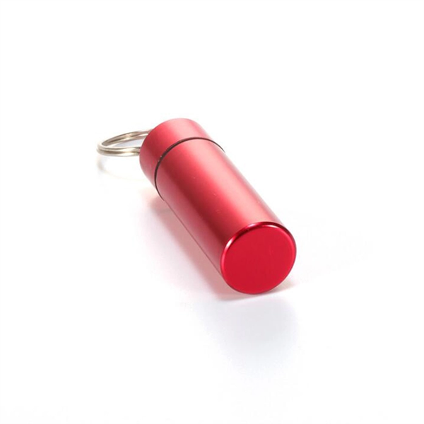 Alloy Pill Fob Ear Plug Case / Box