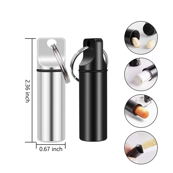 Keychain Small Pocket Pill Box