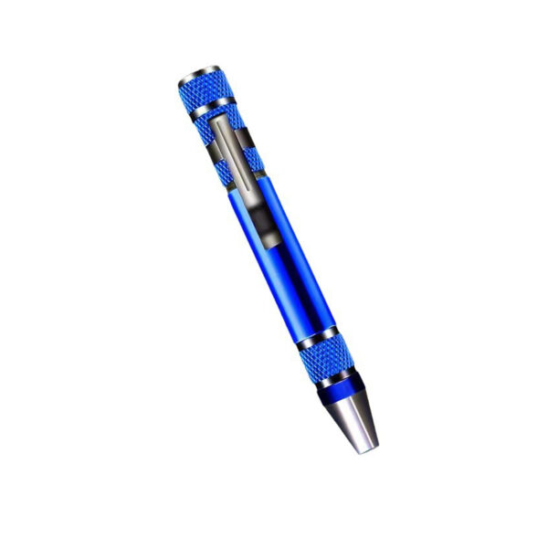 Compact 8-in-1 Precision Screwdriver Set with Magnetic Holder