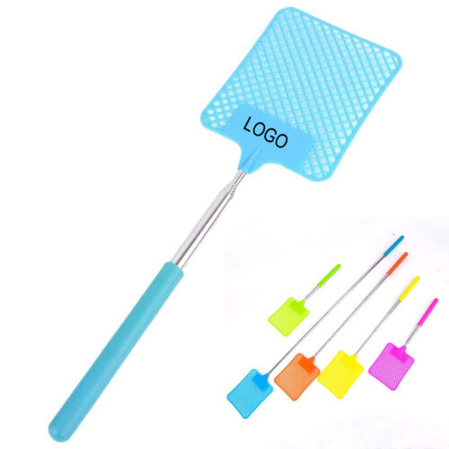Telescopic Fly Swatter with Stainless Steel Handle