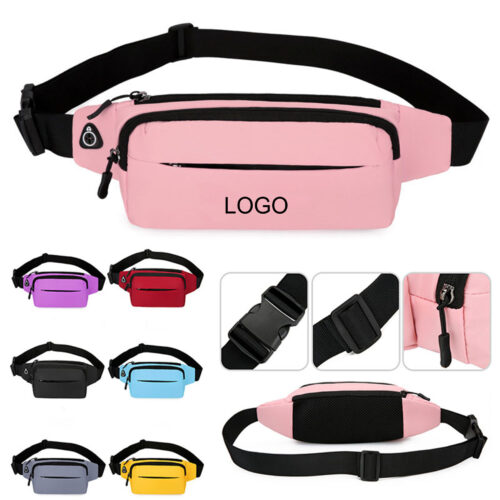 Durable Waist Bag with Earphone Access