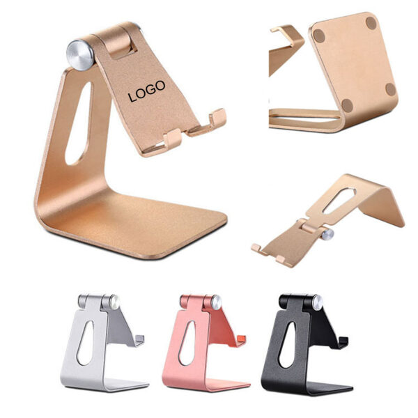 Adjustable Aluminum Phone Stand for Desk