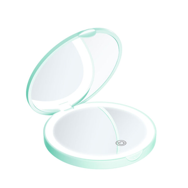 Portable LED Lighted Makeup Mirror with Magnification