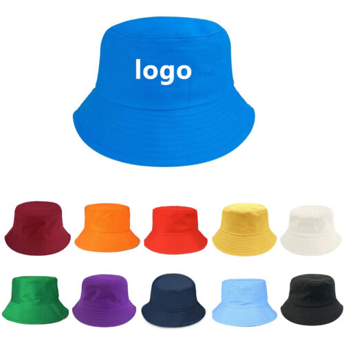 Unisex Cotton Bucket Hat with Custom Embroidery Options