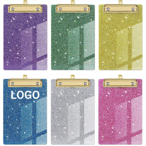 Durable Glitter Handwriting Board with Customizable Logo