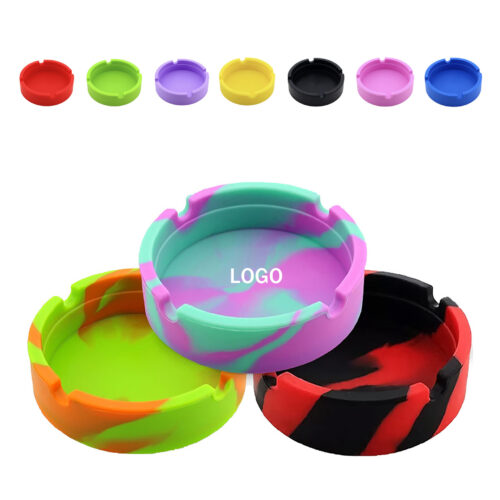 Compact Silicone Ashtray for Home and Travel