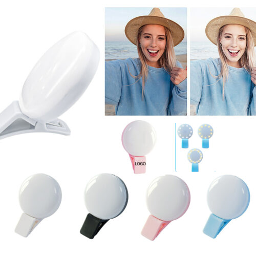 Adjustable Brightness Clip-On Light for Smartphones