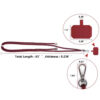 Versatile Polyester Lanyard with Phone Attachment