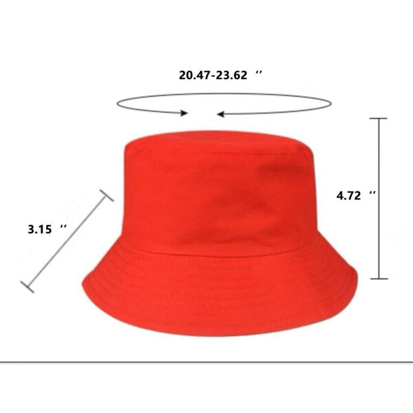 Unisex Cotton Bucket Hat with Custom Embroidery Options